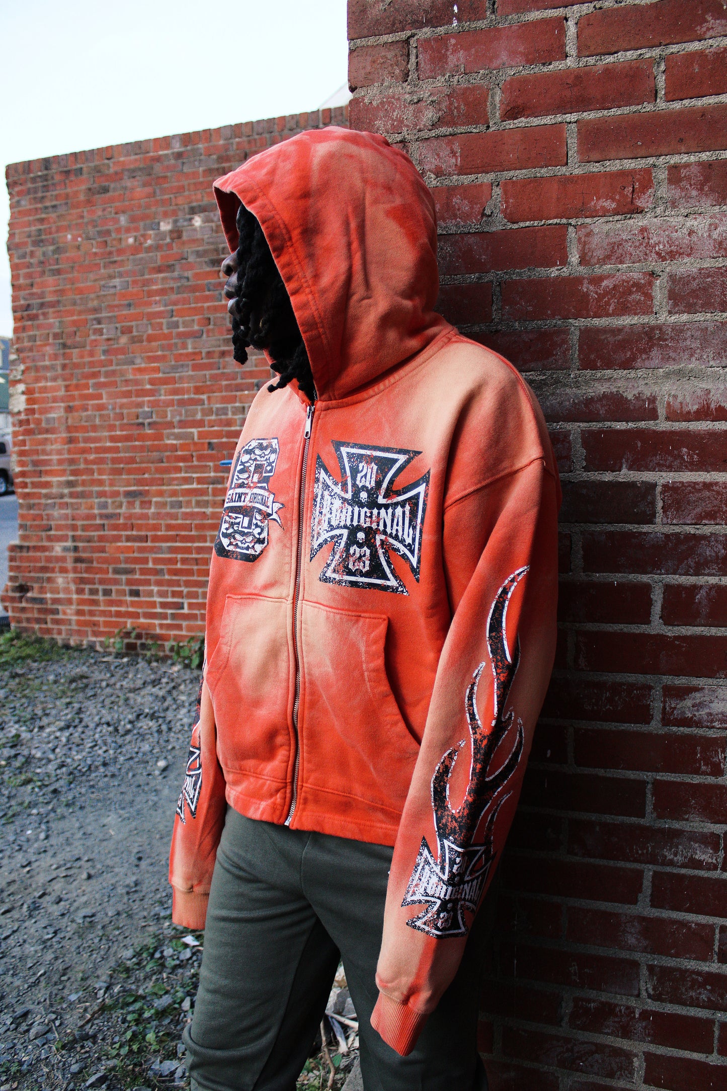 Saint - Heavy Metal (Death Valley) Max Heavyweight Vintage Zip Up